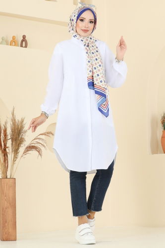 P.R.M. - Tunic 4517PM271 Ecru