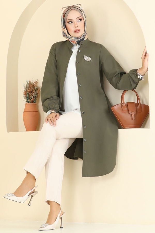 Modaselvim Tunic Tunic 4517PM271 Khaki