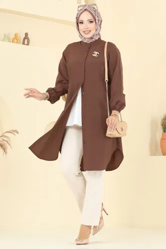 P.R.M. - بلوز بني فاتح 4517PM271