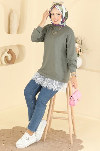 N.F.C. - Tunic 4570NFC1010 Almond Green