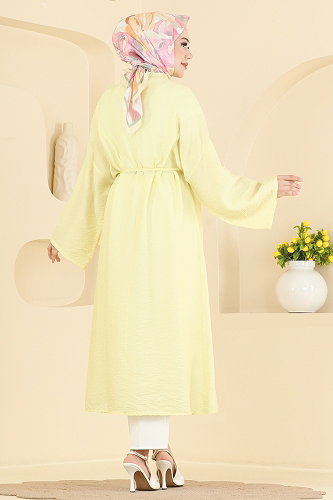 moda selvim Tunic 4796ZNK1009 Yellow - Thumbnail