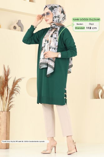 K.L.N. - Tunic 5006KLN570 Emerald