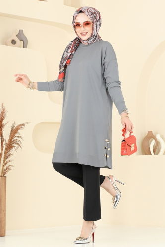 K.L.N. - Tunic 5006KLN570 Gray