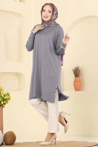 K.L.N. - Tunic 5006KLN570 Gray