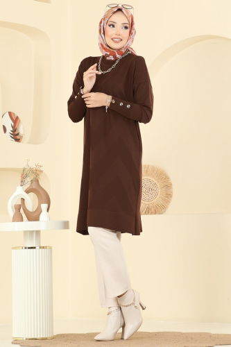 K.L.N. - Tunic 5021KLN570 Brown