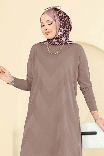 moda selvim Tunic 5021KLN570 Dark Vision - Thumbnail