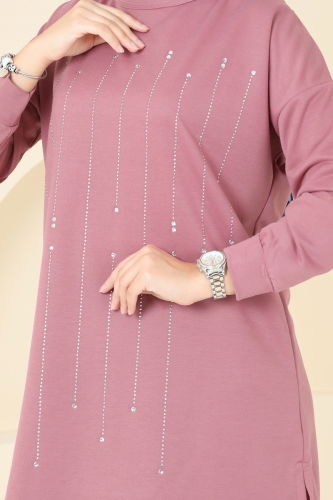 moda selvim Tunic 5029UZ662 Rose Dried - Thumbnail