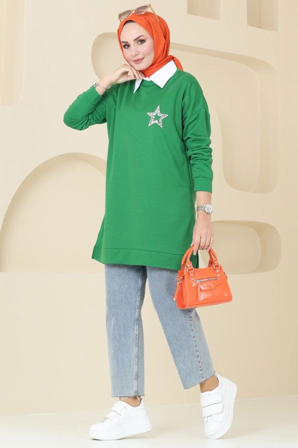 Tunic 5033UZ662 Benetton Green - 1