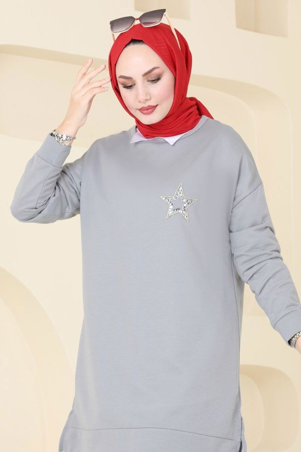 Tunic 5033UZ662 Gray - 3