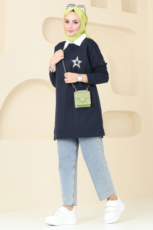 Tunic 5033UZ662 Navy Blue - 1