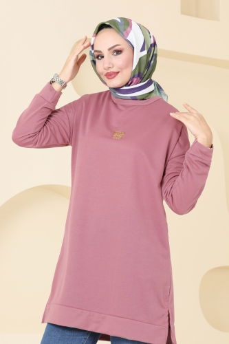 moda selvim Tunic 5034UZ662 Rose Dried - Thumbnail