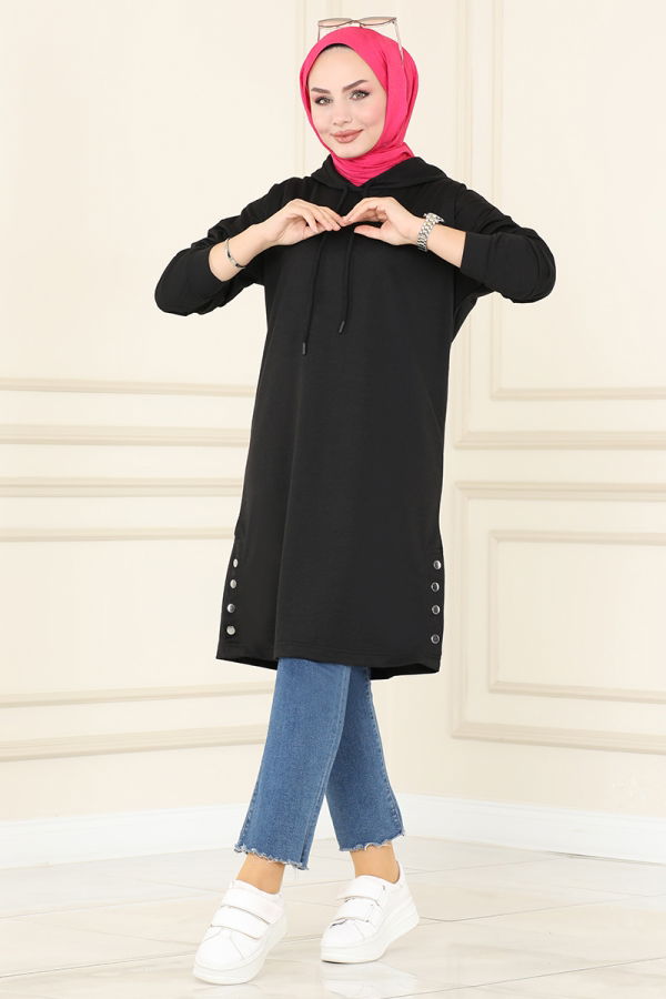 Modaselvim Tunic Tunic 5047UZ662 Black