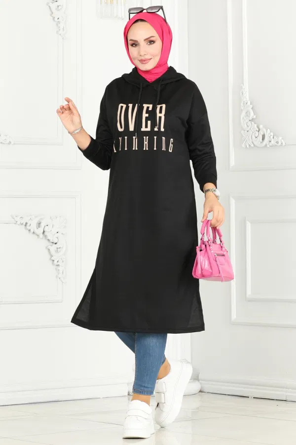 Modaselvim Tunic Tunic 5053UZ662 Black&Vision