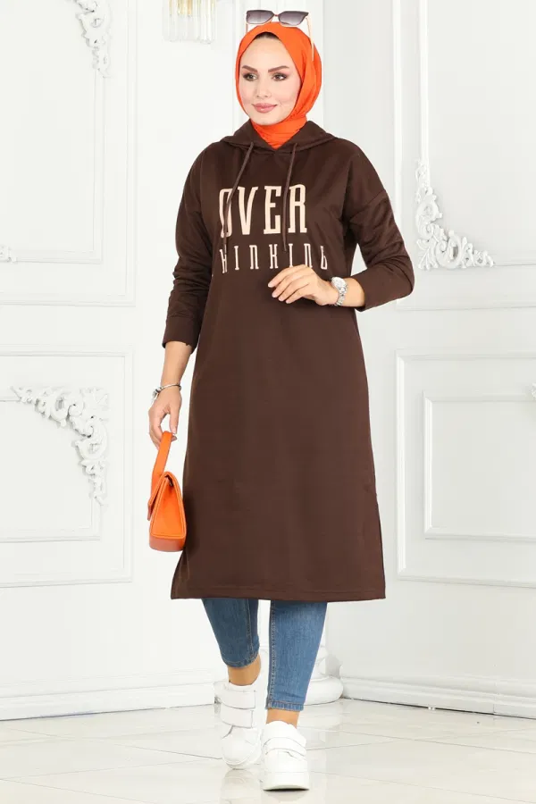 Modaselvim Tunic Tunic 5053UZ662 Brown & Vision