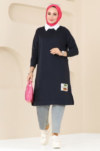 U.Z. - Tunic 5080UZ662 Navy Blue