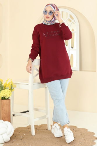 T.E.G. - Tunic 5279TEG847 Burgundy