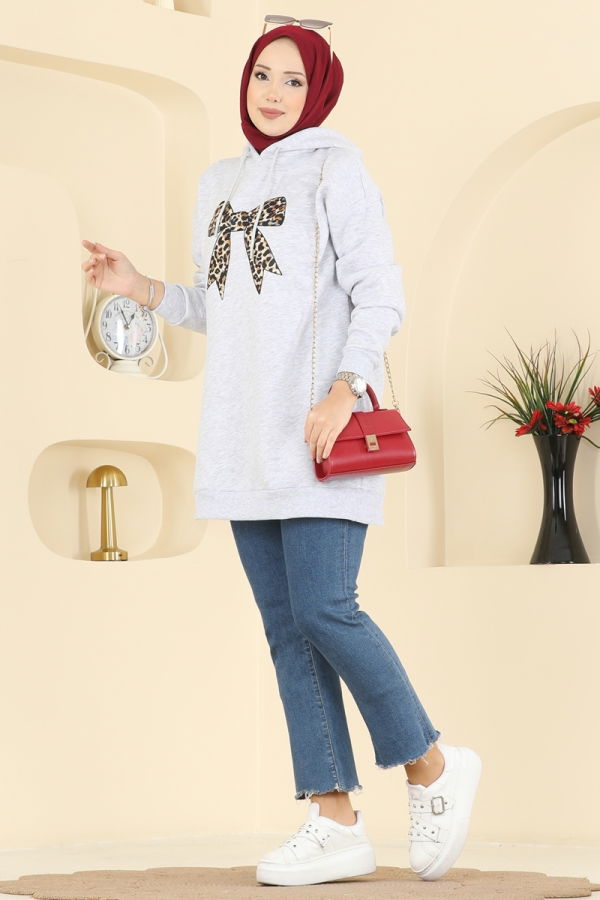 Modaselvim Tunic Tunic 5286TEG847 Gray