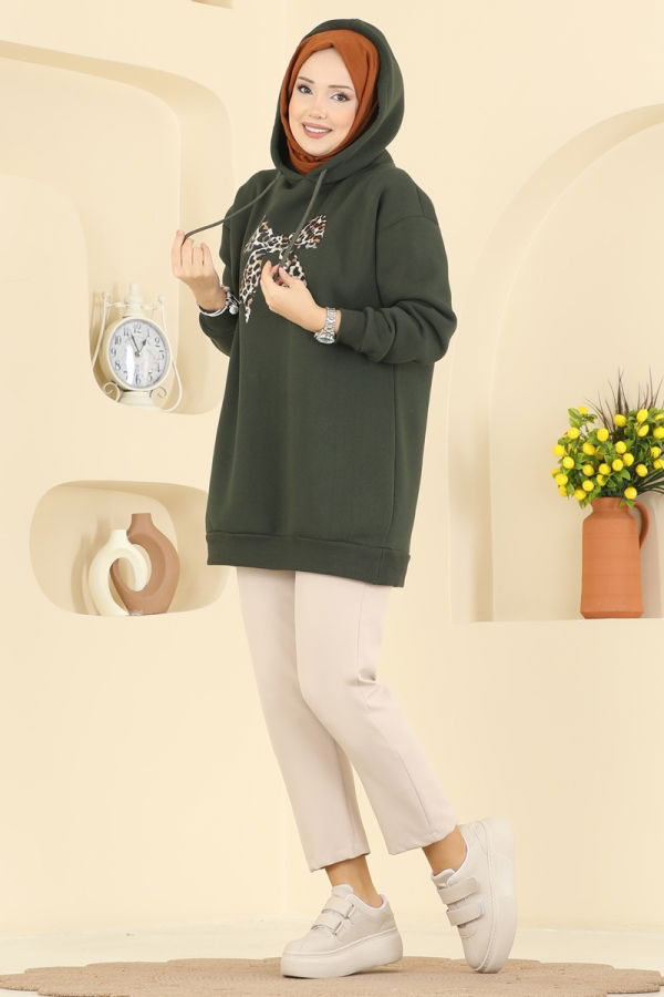 Modaselvim Tunic Tunic 5286TEG847 Khaki