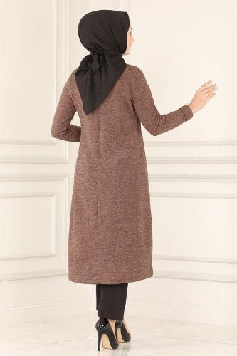 moda selvim Tunic 6011MRT754 Dark Vision - Thumbnail
