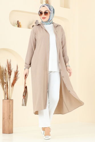 moda selvim Tunic 6074TEG847 Vision - Thumbnail