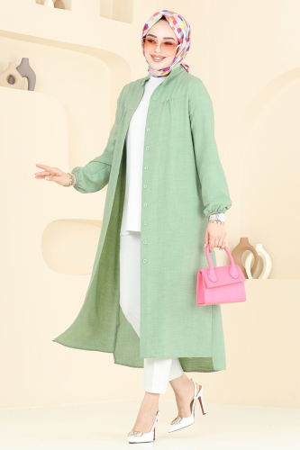 B.İ.S.S.K. - Tunic 6170BSK463 Almond Green