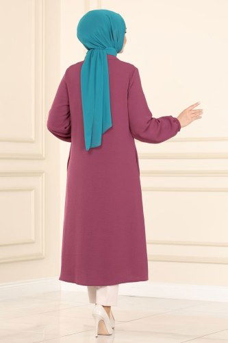 moda selvim Tunic 6796S324 Dried Rose - Thumbnail