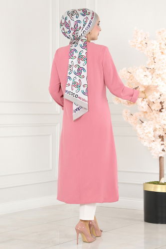 moda selvim Tunic 6874S324 Rose Dried - Thumbnail