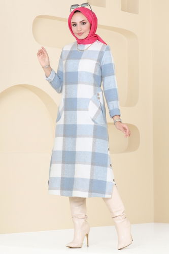 S.V.L. - Tunic 6899S324 Baby Blue