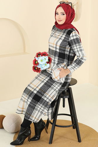 moda selvim بلوز أسود 6899S324 - Thumbnail