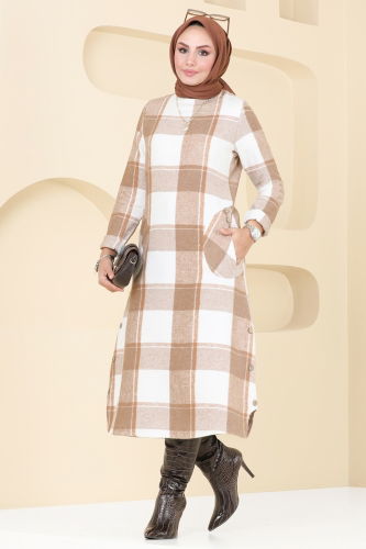 S.V.L. - Tunic 6899S324 Latte