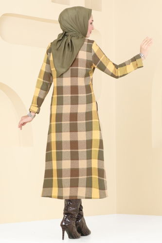 moda selvim Tunic 6899S324 Mustard - Thumbnail