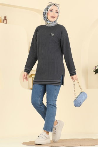 P.R.M. - Tunic 708PM271 Anthracite