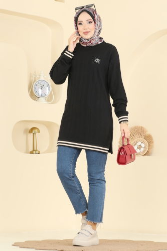 P.R.M. - Tunic 708PM271 Black