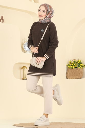 P.R.M. - Tunic 708PM271 Brown