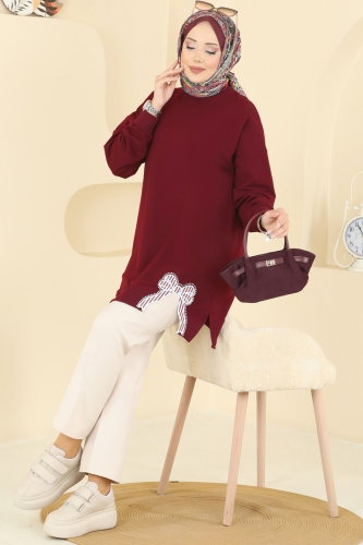 T.E.G. - Tunic 7095TEG847 Burgundy