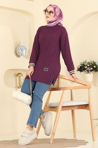 P.R.M. - Tunic 709PM271 Damson