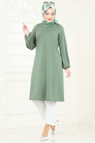 M.H. - Tunic 7777MH427 Almond Green