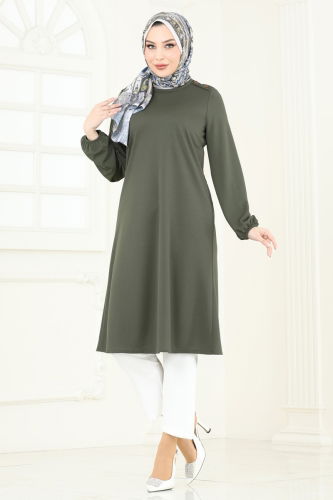 M.H. - Tunic 7777MH427 Khaki