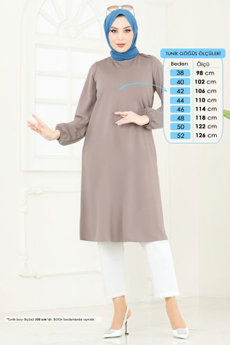 moda selvim Tunic 7777MH427 Vision - Thumbnail