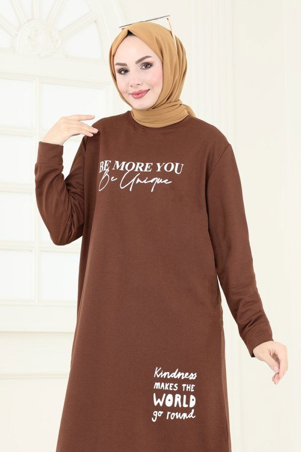 Tunic 786OZN1046 Light Brown - 3