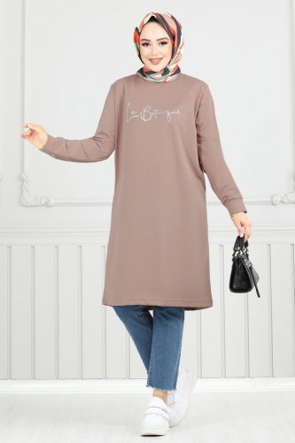 moda selvim Tunic 798OZN1046 Vision - Thumbnail