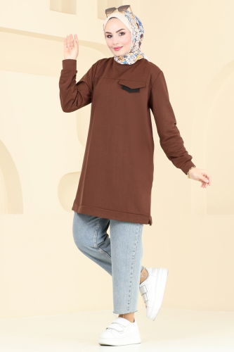 O.Z.N. - Tunic 799OZN1046 Brown