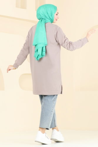 moda selvim Tunic 799OZN1046 Vision - Thumbnail