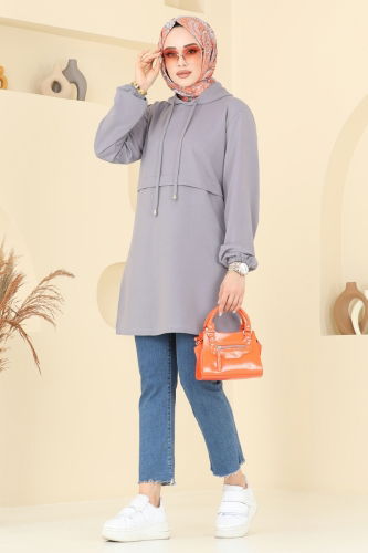 O.Z.N. - Tunic 806OZN1046 Gray