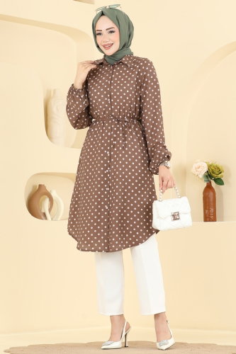 E.R.K. - Tunic 8081ERK1158 Brown