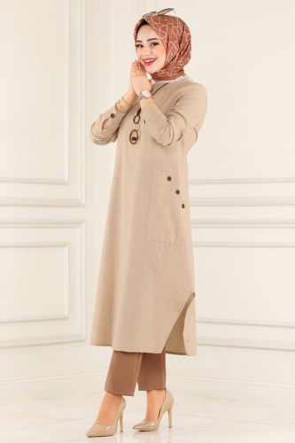 S.V.L. - 875S324 فيزيون بلوز طويل