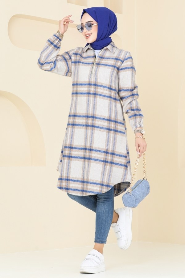 Tunic 9001S324 Saxe - 2