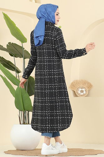 moda selvim Tunic 9052S324 Anthracite - Thumbnail