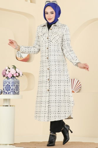 S.V.L. - Tunic 9052S324 Ecru