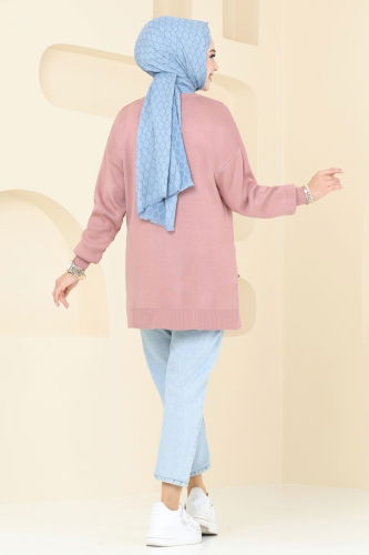 moda selvim Tunic 9564KL398 Rose Dried - Thumbnail